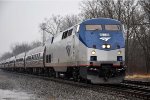 "Maple Leaf" rolls east at the junction